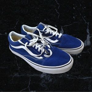 ☆ Vans Old Skool Shoe (500714) Beacon Blue US Men Size 12